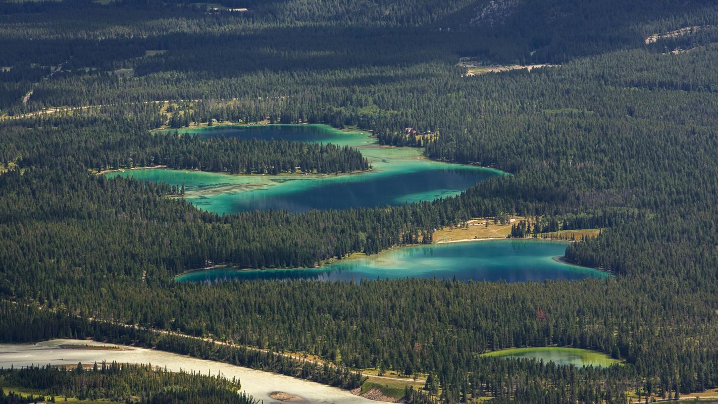 Lake Edith and Lake Annette, Jasper NP